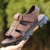 Non-slip Thick-soled Leather Men's  Beach Sandals