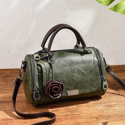 Makaty modische Handtasche mit Blumenanhänger