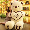 I LOVE YOU  Lovely Teddy Bear Plush.