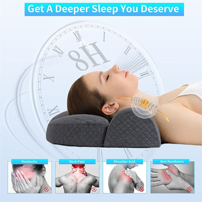 Orthopedic Sleeping Neck Contoured Support Pillow