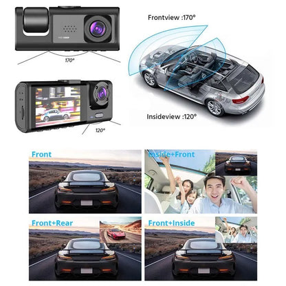 1080P Dash Cam with IR Night Vision