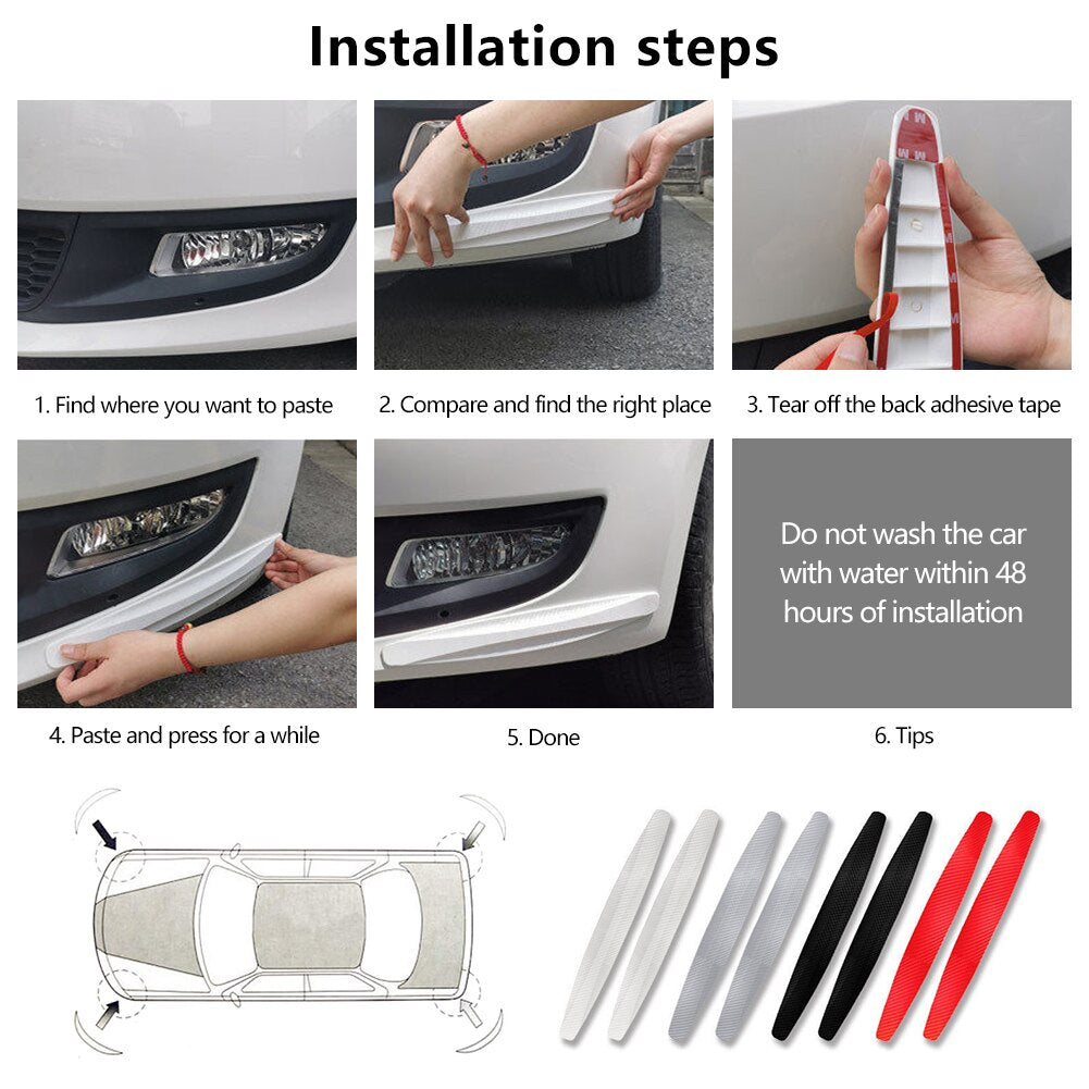 ANTI-COLLISION STRIPS CAR BUMPER PROTECTIVE