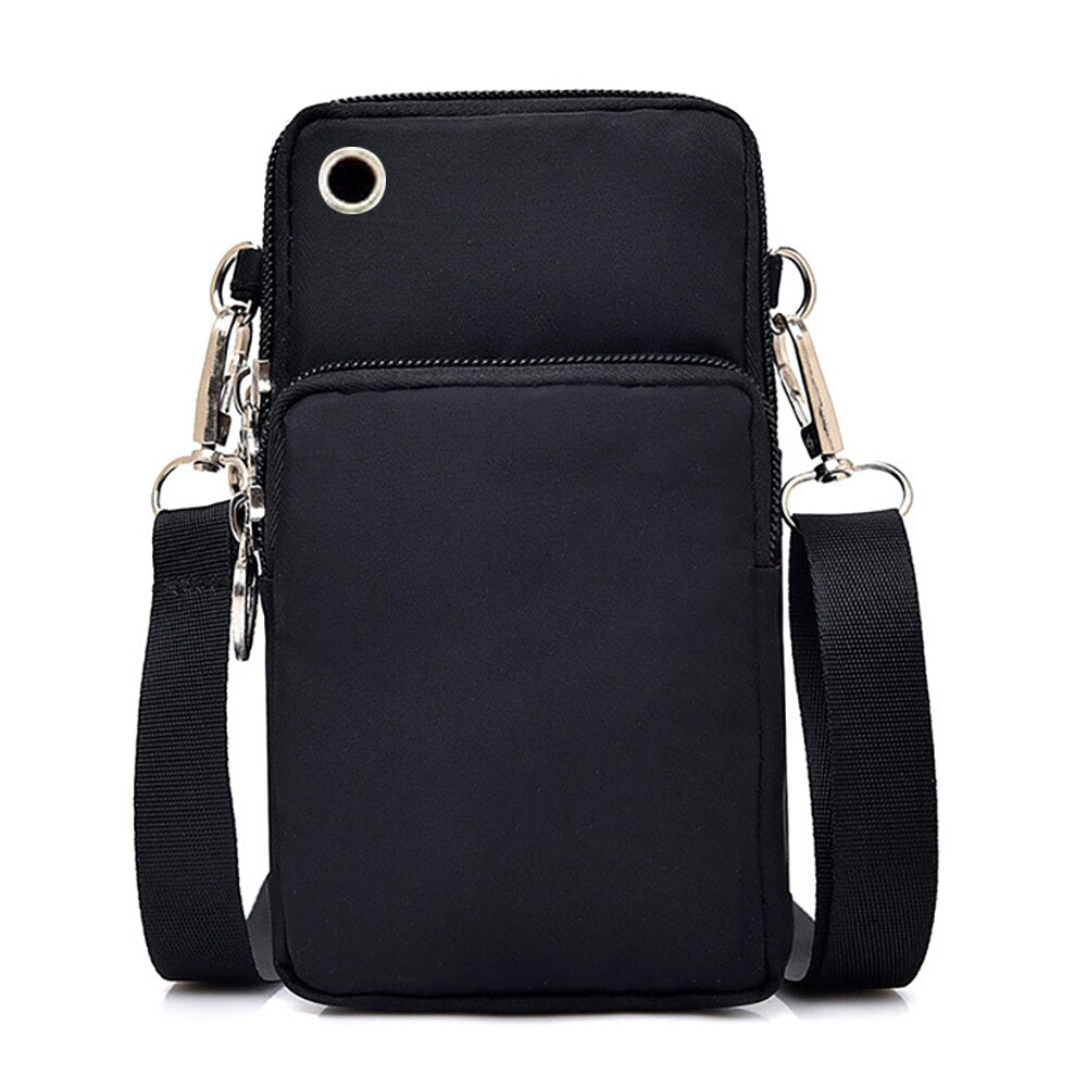 Waterproof Crossbody Phone Bag with Lipstick Wallet