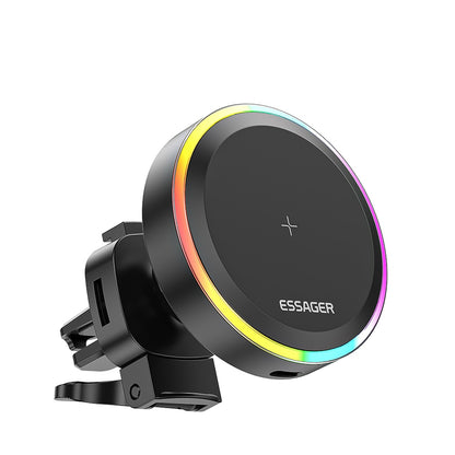 SUPPORT DE TÉLÉPHONE MAGNÉTIQUE UNIVERSAL ESSAGER RGB