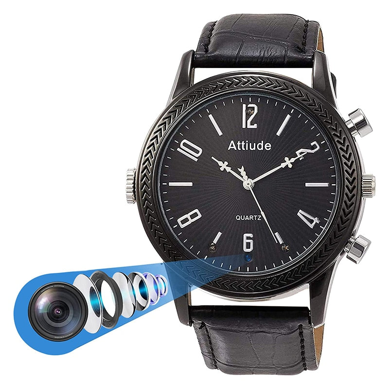 Stealthy Night Vision Wristwatch Camera