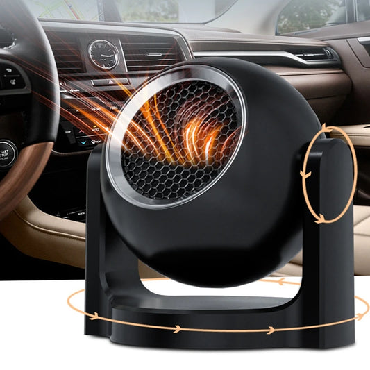 12V 120W Car Heater Portable Electric Heating Fan Automatic Defogging & Defrosting Solution