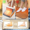 Winter hot sale Electric Heated Foot Warmers  Super Soft Feet Heating Pad  6-Level Heating Foot  Boots for men and women