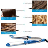 Up to 750℉ stainless steel hair straightener professional salon flat iron fast hair straightening plates , 110v-240v