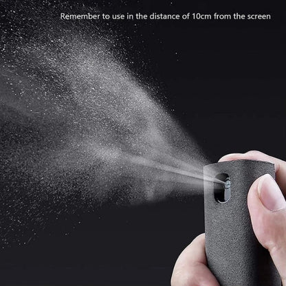 2 in 1 SCREEN CLEANER SPRAY MICROFIBER KIT.