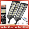 Outdoor Solar LED Lights Waterproof 8000 Bright Wall Lamp