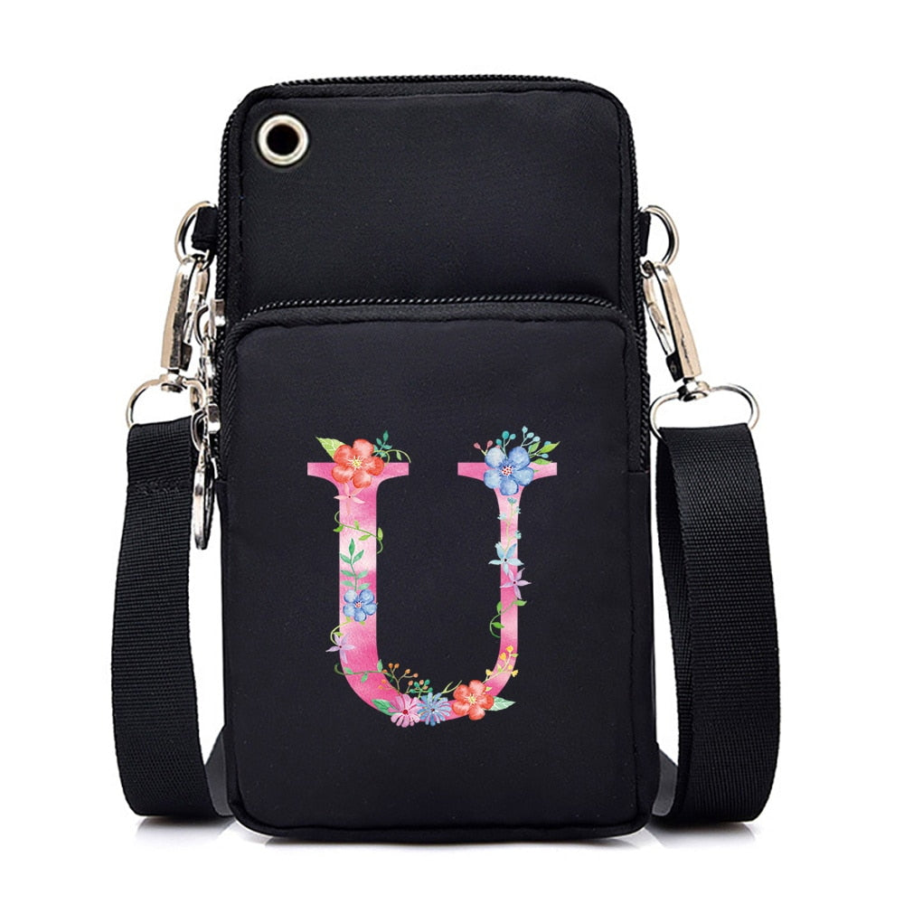 Waterproof Crossbody Phone Bag with Lipstick Wallet