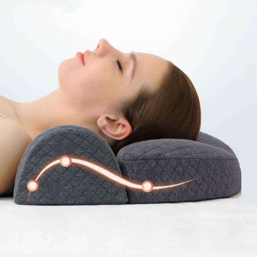 Orthopedic Sleeping Neck Contoured Support Pillow