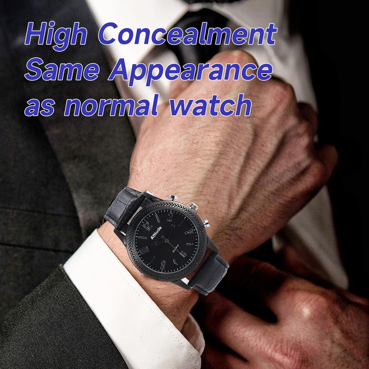 Stealthy Night Vision Wristwatch Camera