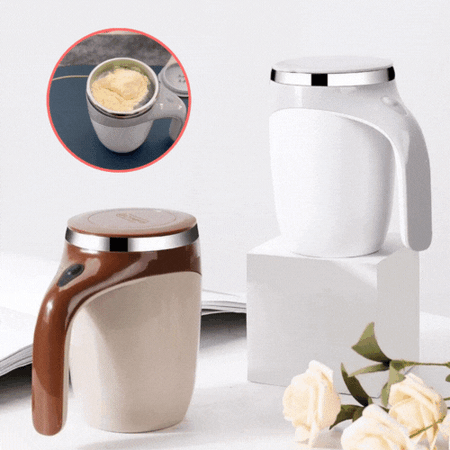 AUTOMATIC SELF STIRRING CUP