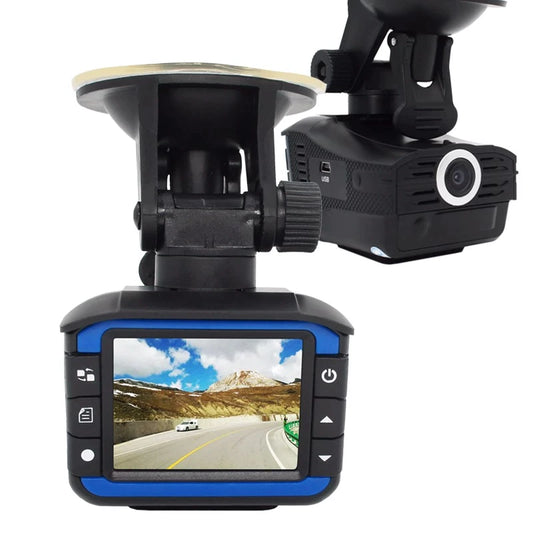 Car DVR Camera 2 in 1 Radar Detector Dash Camera Video Recorder.