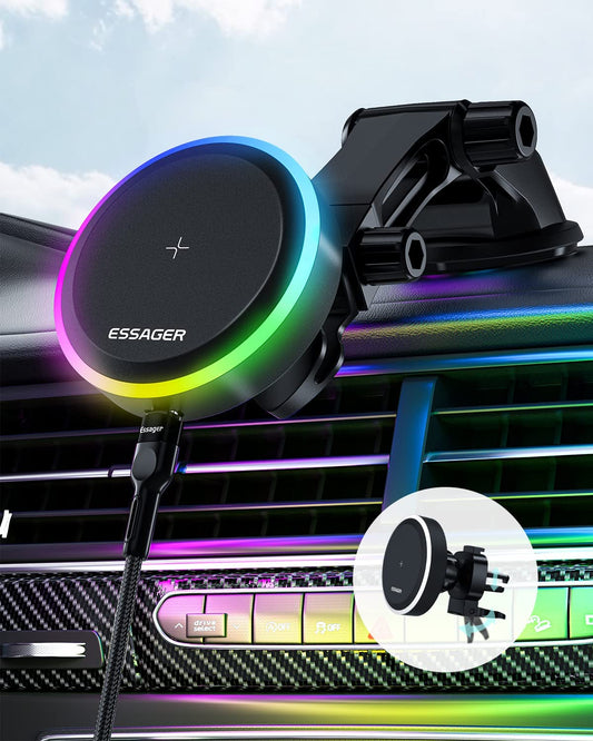 UNIVERSAL ESSAGER RGB MAGNETIC PHONE HOLDER