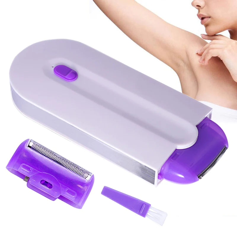 KIT UNISEXE Rasoir Épilateur Laser.