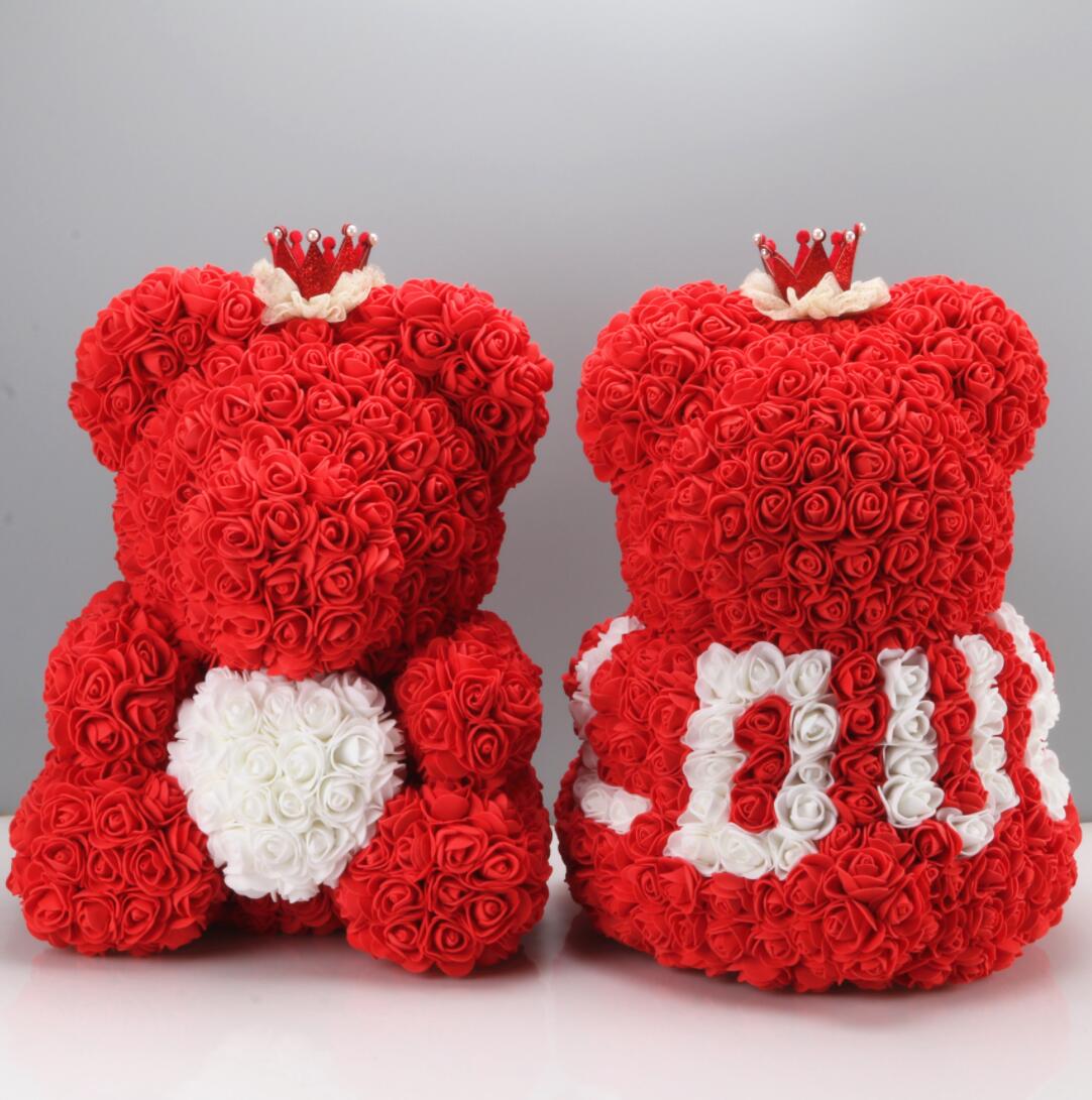 Ours en peluche coeur rose pour les amoureux.