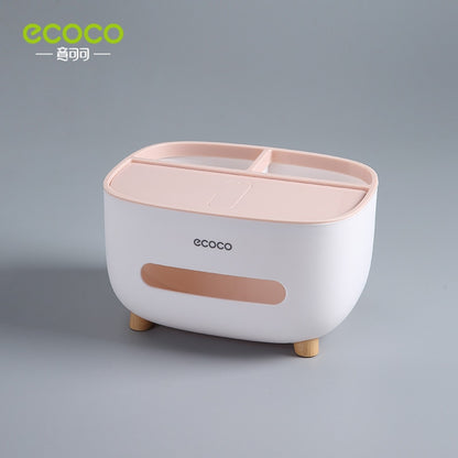 Napkin Holder Household Remote Control Storage Tissue Box.