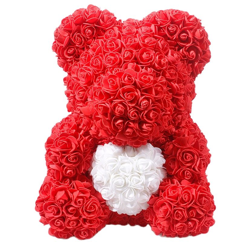 Teddy Rose Bear Cadeau parfait pour la Saint-Valentin.