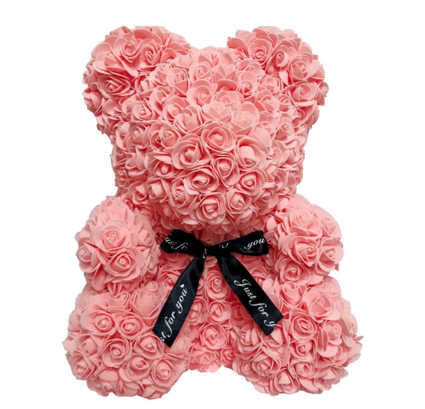 Rose Coeur Teddy Bea Roses Pour Femme.