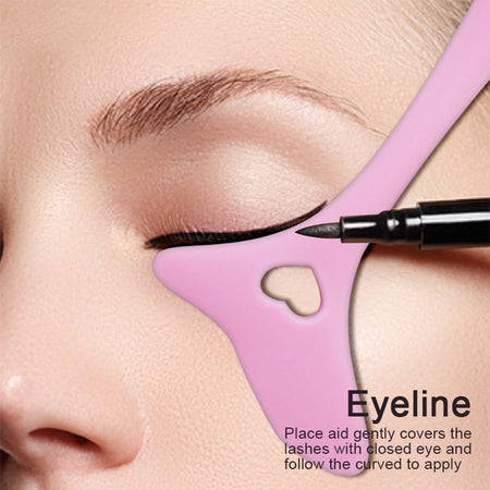 Silicone Eyeliner Makeup Stencils Wing Tips
