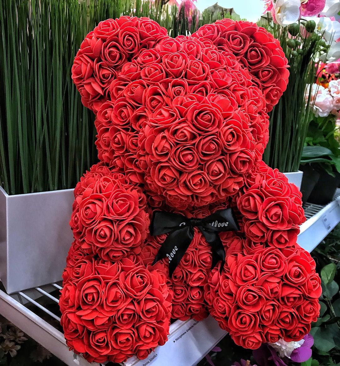 Teddy Rose Bear Cadeau parfait pour la Saint-Valentin.