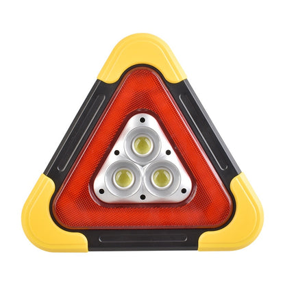 2-En-1 Voyant d'avertissement routier triangulaire d'urgence