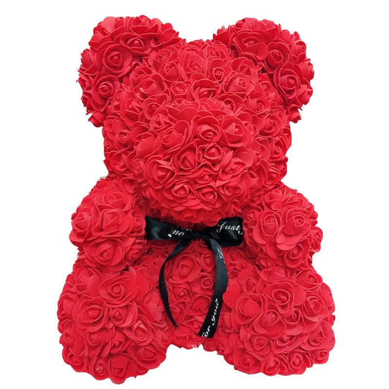 Rose Coeur Teddy Bea Roses Pour Femme.