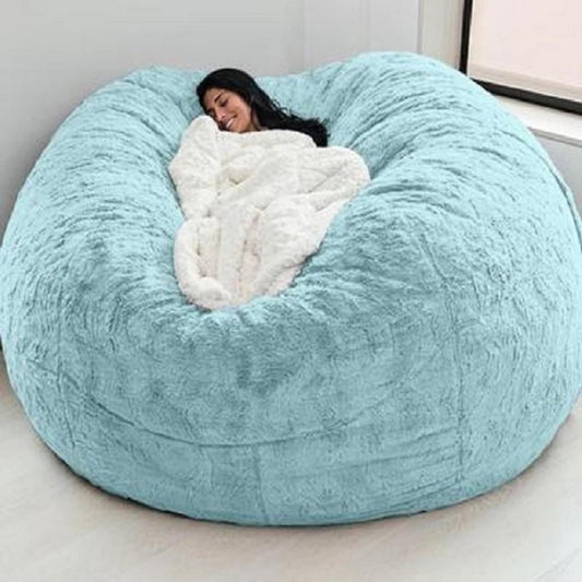 Soft Fluffy Giant Sofa Bean Bag Cover