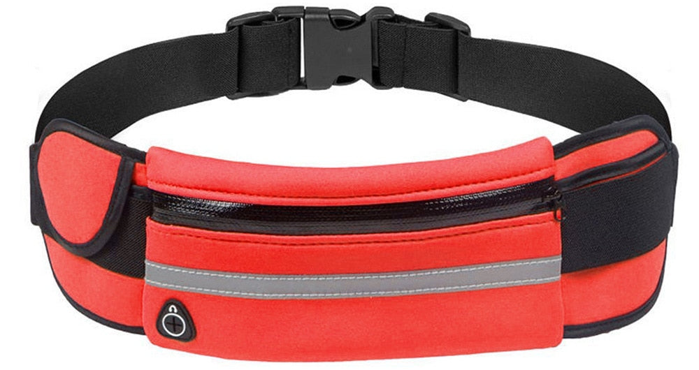 Men Women Professional Running Waist Bag Sports Belt.