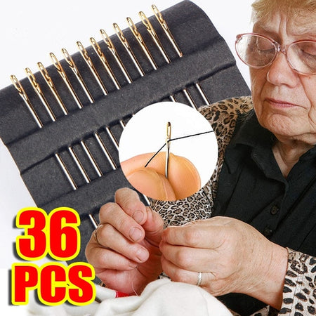 Blind Needle Elderly Needless Threading Diy Jewelry.