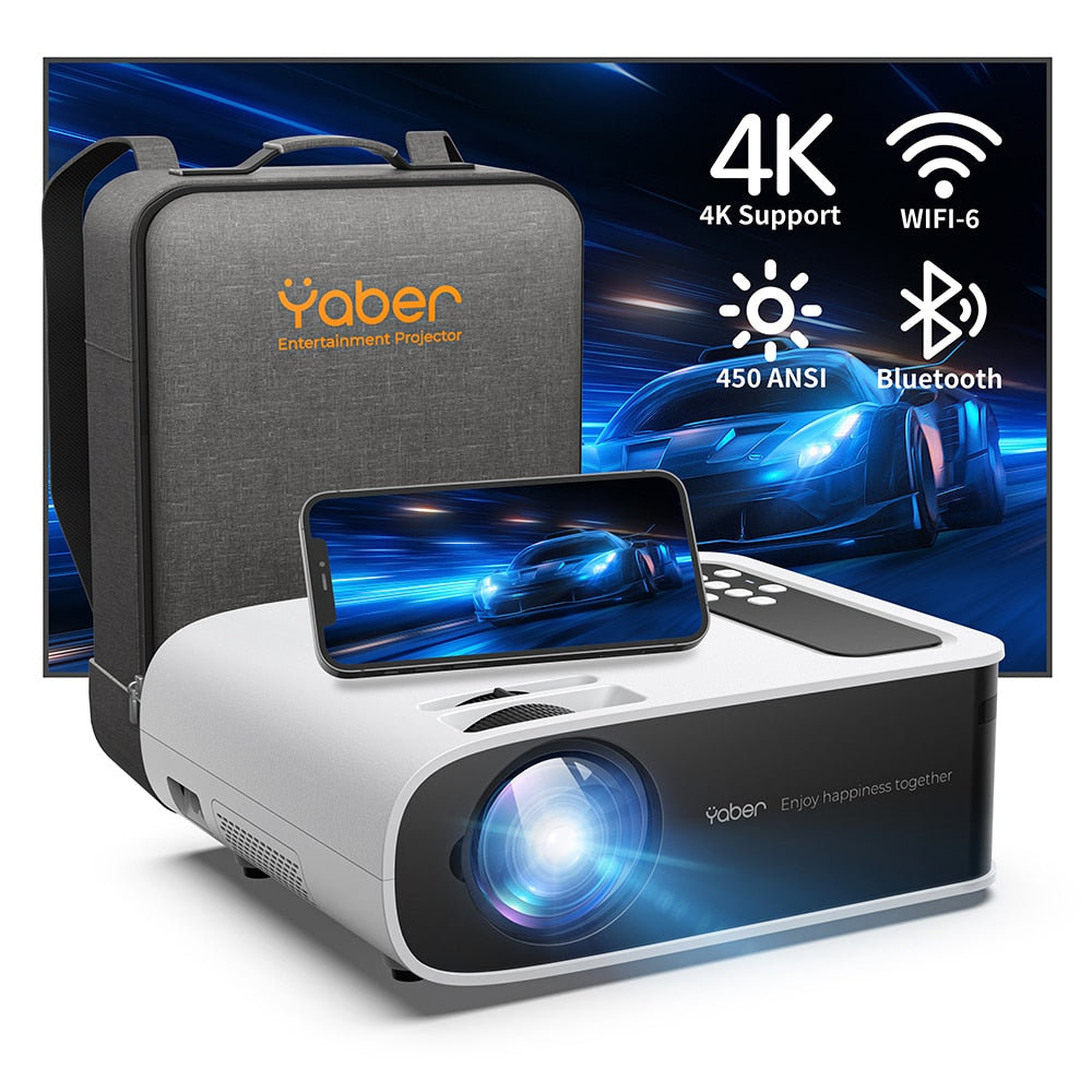 PROJECTEUR PORTABLE YABER PRO V8