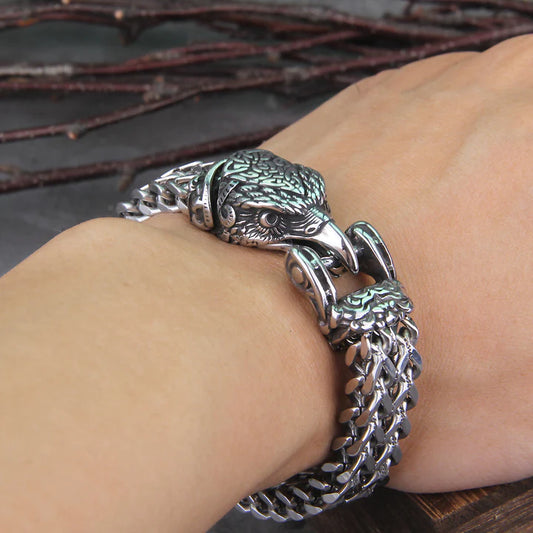 VIKING HUNTER STAINLESS STEEL BRACELET